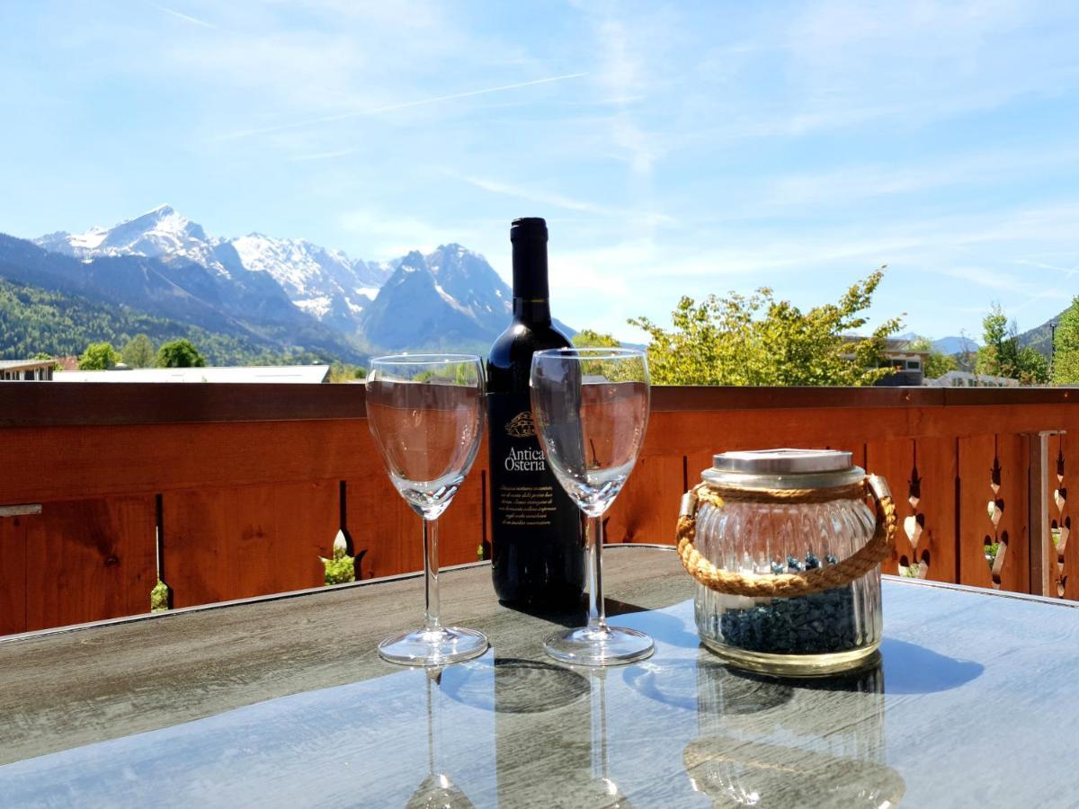 Ferienwohnung Wetterstein Garmisch-Partenkirchen járás Kültér fotó